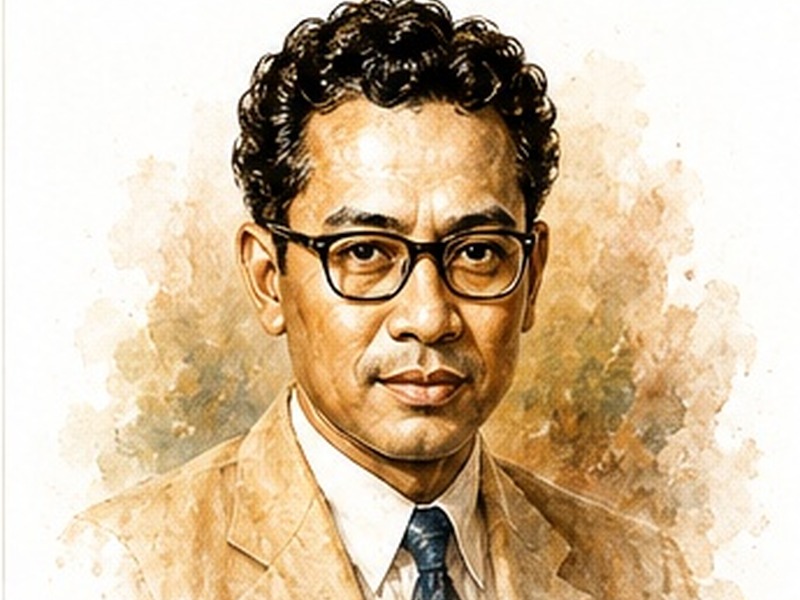 Potret cat air Maarof Zakaria