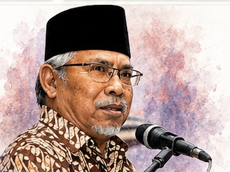 Potret cat air Siddiq Fadzil